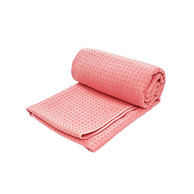 Non-Slip Hot Yoga Towel with Silicone Dots Eco Friendly and Customized Printing Designs