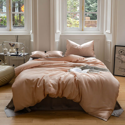 National Standards Color Fastness Grade 4 Pcs 100% Tencel Fibre Bedding Set for Hotel
