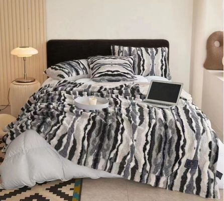 Excellent Warm Grey Flannel All Season Ultra Soft Plush Thick Fuzzy Blankets for Sofa