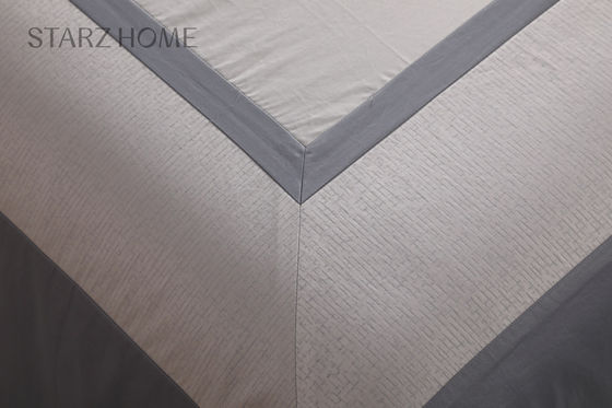 100% Cotton Jacquard Bedding Set for Modern Simple Design Home Quilts and Sheets