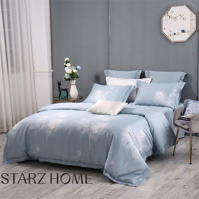 Simple Design Style Luxury 100% Polyester 3 Piece Duvet Cover Flat Sheet Bedding Set