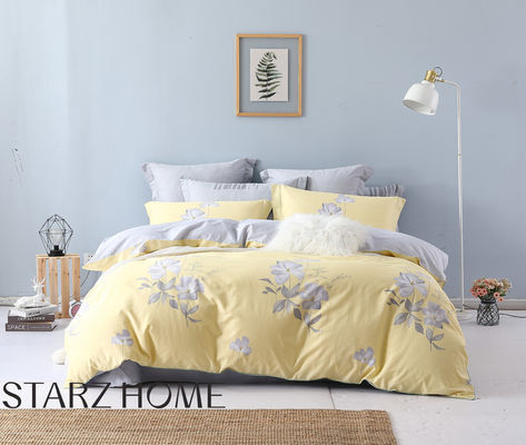 2023 Popular Plant Pattern Bedding Set with Soft Touch and 100% Cotton Bedsheets