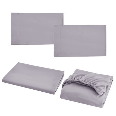 Hotel Collection White King Cotton Pillowcase for Queen Bed Sheet Set in Luxury White