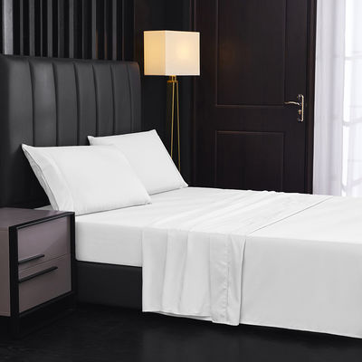 Hotel Collection White King Cotton Pillowcase for Queen Bed Sheet Set in Luxury White