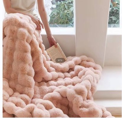Winter Season Oversized Blanket Wearable Hoodie with Thick Flannel and Giant Pocket