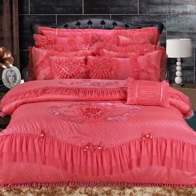 Color Fastness Grade 3-4 Modern Style 200TC 100% Cotton Bedding Set for Modern Bedroom