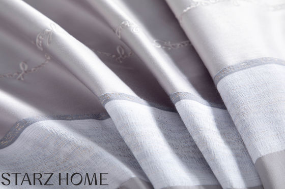 Affordable Home Textile Customized Size Cotton Bedding Sheet Set with 60 Fabric Count