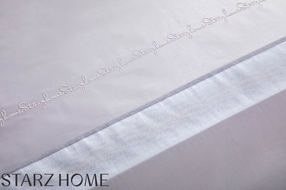 Affordable Home Textile Customized Size Cotton Bedding Sheet Set with 60 Fabric Count