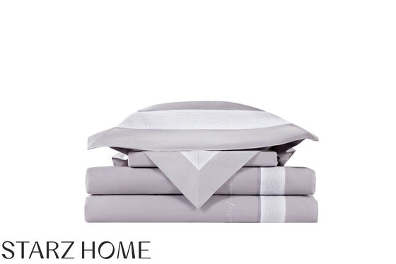Affordable Home Textile Customized Size Cotton Bedding Sheet Set with 60 Fabric Count