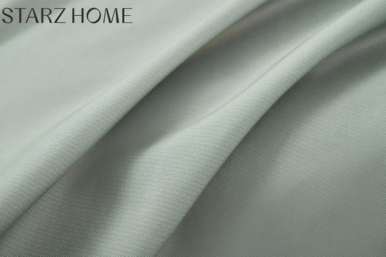 Solid Pattern Cozy Embroidery 100% Cotton 300TC 4Pcs Bed Sheets Set