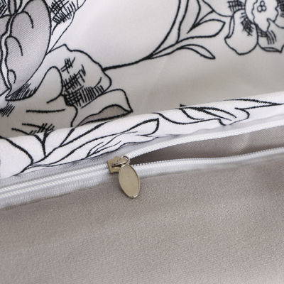 Duvet Cover Set Polyester Fiber Reactive Printing 3 Pcs Quilt Cover Pillowcase Set Luxury Bed Sheets