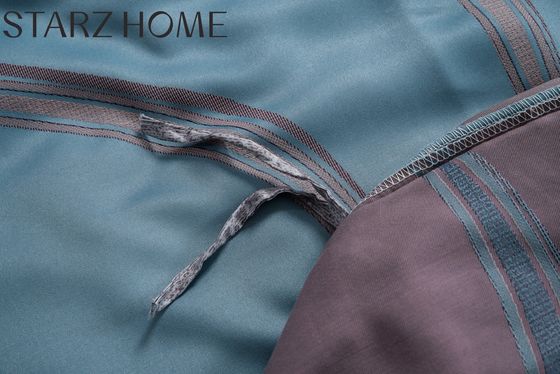 300TC Viscose Cotton Jacquard 4Pcs Bedding Sets for Comfortable Sleeping Experience