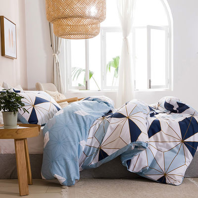 Customized Digital Printed Bed Sets Lightweight Duvet Cover Bedsheet Bed Sheet Bedding Set