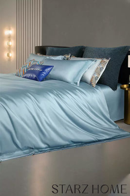 100% Cotton Sateen Bedding Sets European Style 200S Double Stranded Long Staple