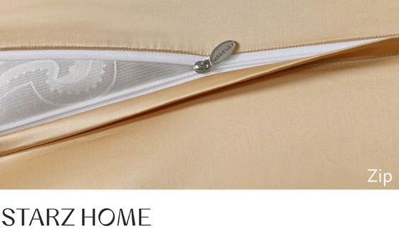 100% Cotton Sateen Bedding Sets European Style 200S Double Stranded Long Staple