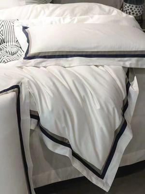 Customize your home with Mercury's pure cotton six-piece set luxurious and solid color