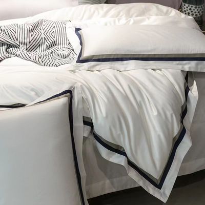 Customize your home with Mercury's pure cotton six-piece set luxurious and solid color