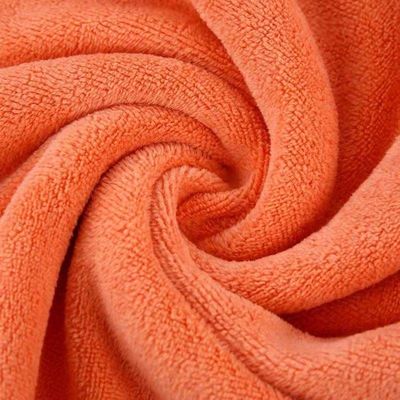85%Polyester 15%Polyamide Customized Size and Logo Microfiber Fabric Bath Towel for Hotel