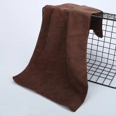 85%Polyester 15%Polyamide Customized Size and Logo Microfiber Fabric Bath Towel for Hotel