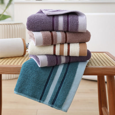 Experience Luxury with Our Soft and Absorbent Face Towel Sets Can Feature Hotel LOGO
