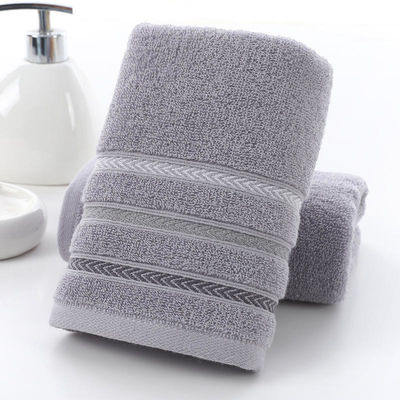 Customer Logo 100% Cotton Towels 30 x14 Inches Super Absorbent Quick Dry Bathroom Towels