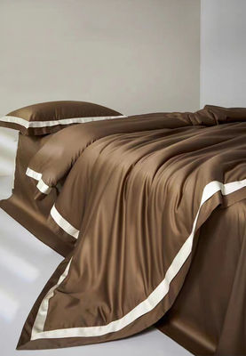 Elegant Wedding Four-piece Kit 400TC Bedding Set with Comforter Sheet and Quilt Cover