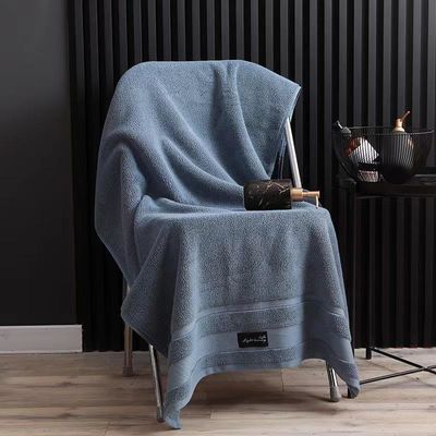 Custom Logo Luxury Cotton Bath Towel Set Super Absorbent and Soft for Hotel Bathroom