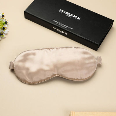 Modern Simplicity Style Mulberry Silk Sleep Blindfold with Custom Logo Private Label
