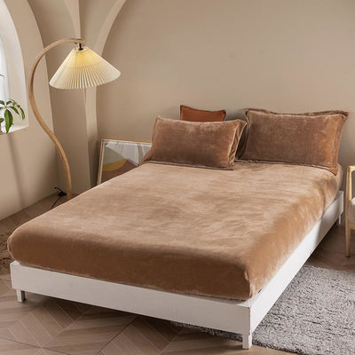 Customized Color 100% Cotton Sheets Bed Sheet Set for All-Season in Luxury Bedding