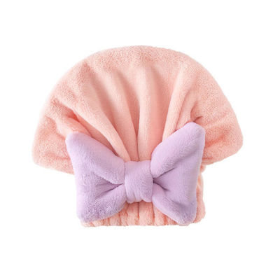 Home Hair Turban Double Layer Microfiber Hair Wrap Towel Various Colors for Option