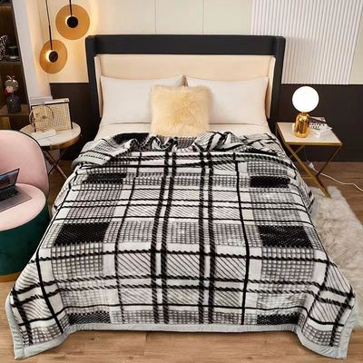2-3KG Warm Soft Comfortable Korean Double Player Raschel Blanket with Warmth Function