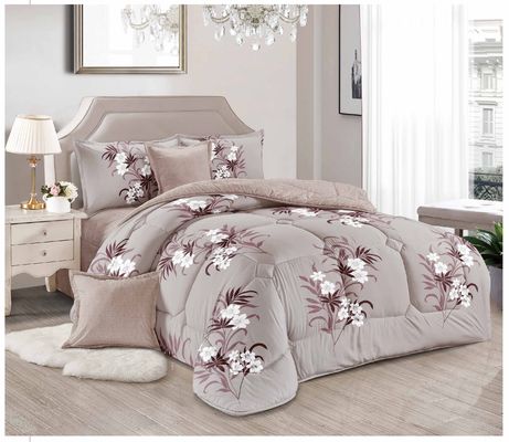 350gsm Filling Comforter Set for Home Hotel Wedding in Saudi Market Duvet Cover Set