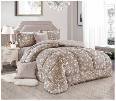 350gsm Filling Comforter Set for Home Hotel Wedding in Saudi Market Duvet Cover Set