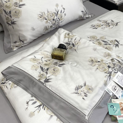 National Standards Color Fastness Grade 300TC/60S*60S Tencel Bedding Sets for Dubai Market