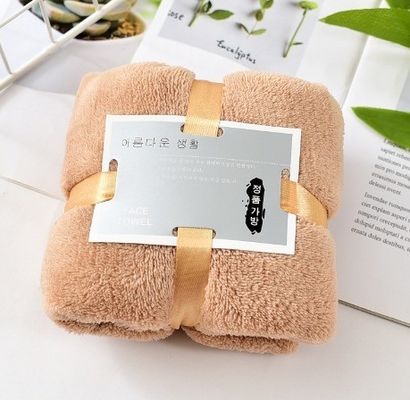 OEM Service Customizable Luxury Bath Baby Ultra-Fine Fiber Facial Towel for Adults