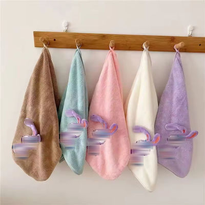 Rectangle Microfiber Kids Bath Towel with Soft Absorbent Material and 3D Animal Pattern
