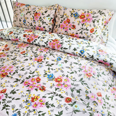 National Standards Color Fastness Grade Modern Bedroom Sets 3 PCS 100% Cotton Bedsheets