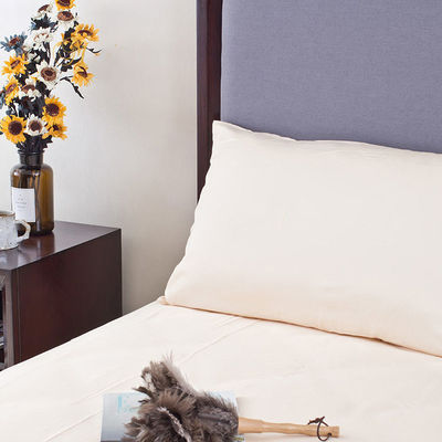 200TC Thread Count Yellow Bamboo Lyocell Bedding Set with 100% Organic Fiber Material