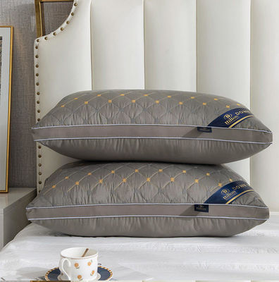 1.5-2 Kg Hilton Pillow Double Line Custom and Soft Hotel Bed Pillows for Hot Discounts
