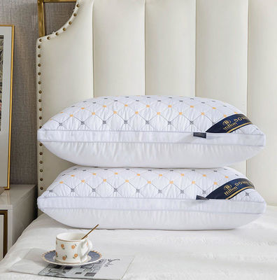 1.5-2 Kg Hilton Pillow Double Line Custom and Soft Hotel Bed Pillows for Hot Discounts
