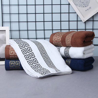 Custom Luxury Hotel Microfiber Towel Set with Thick Super Soft Bathroom Bath 100% Cotton
