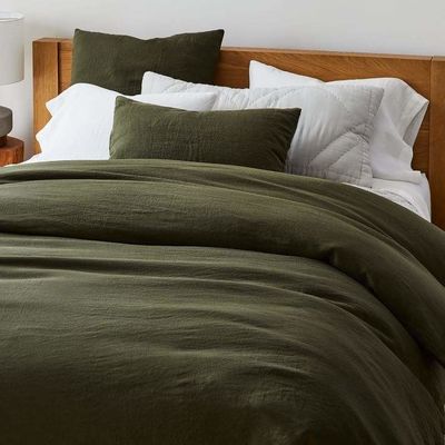 Breathable 100% French Linen Bedding Set for a Cozy and Luxurious Sleep Experience