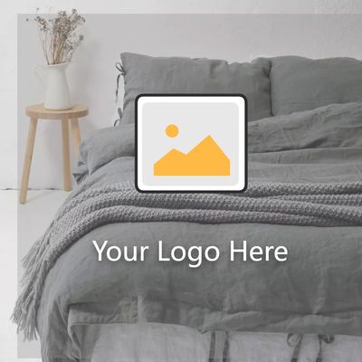 Breathable 100% French Linen Bedding Set for a Cozy and Luxurious Sleep Experience