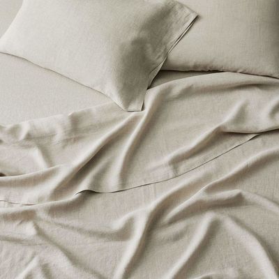 Breathable 100% French Linen Bedding Set for a Cozy and Luxurious Sleep Experience