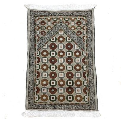 Handmade Knit Technique 100% Cotton Blanket Portable Braided Designs for Muslim Worship