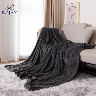 Office Nap Flannel Coral Fleece Throw Warming Blanket for Winter Customized Design