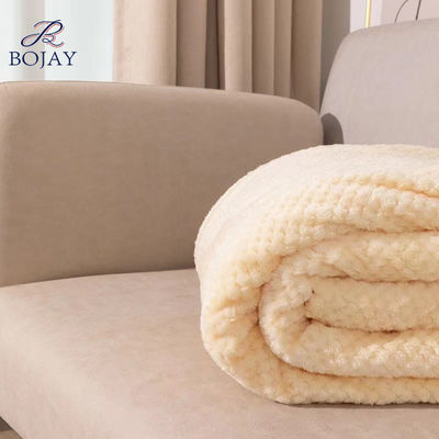 Office Nap Flannel Coral Fleece Throw Warming Blanket for Winter Customized Design