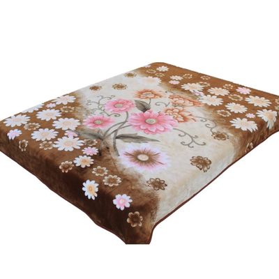 1kg-6kg Heavy Weight Mink Raschel Blanket for Winter Single and Double Layer Pattern
