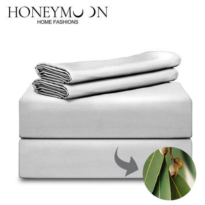 Plain Dyed Cotton Lyocell 300T Sheet Set Luxurious Softness for Your Wedding Bedding