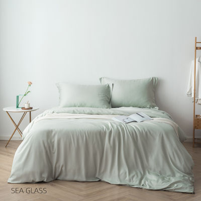 300TC Bamboo Bed Sheets Standard Size and Solid Pattern for a Luxurious Bedding Set